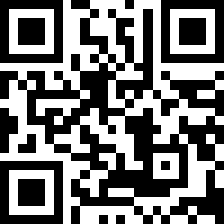 A qr code with black squaresDescription automatically generated